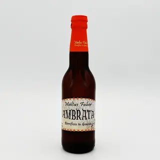 Birra ambrata 33 cl