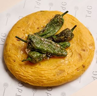 Tortilla con Torta del Casar