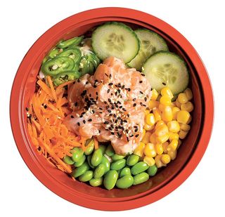 Salmon Cooked Poke Bowl P