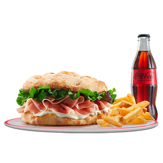 Menu Focaccia Crudo e Stick