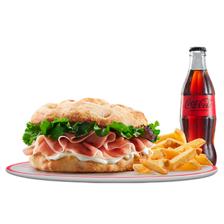 Menu Focaccia Crudo e Stick