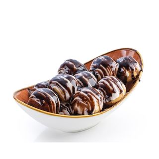 Маленькие баурсаки со сладкой начинкой