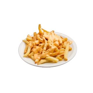Patatas Fritas Con Queso Gratinado