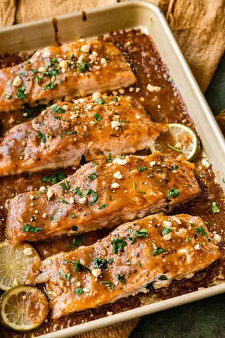 Fish in Peanut sauce