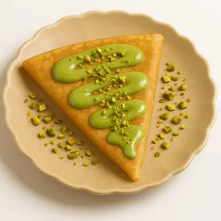 Crep de pistacho