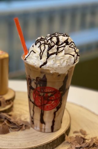 Iced Dark Chocolate Mocha Latte 12 OZ