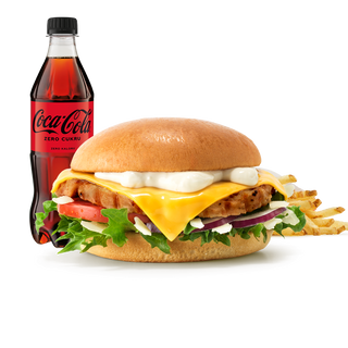 Grilled Chicken Parmesan w zestawie