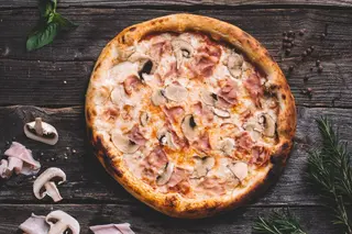 Pizza Prosciutto e funghi Ø 32cm