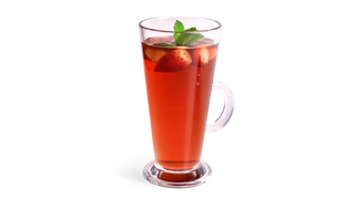 Lawendowa Harbata z truskawkami