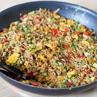 Egg and Cashew Nuts Fried Rice