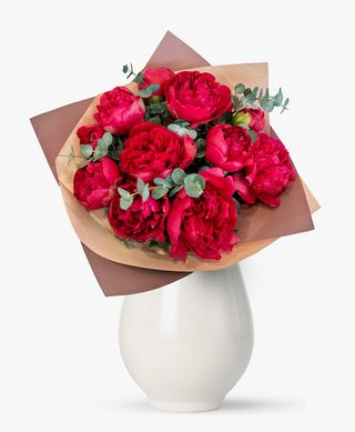 Buchet cu 11 bujori rosii