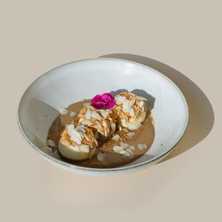 Сирники з кавовим заварним кремом