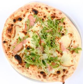 P. Salmone affumicato, scamorza, rucola