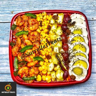 Shrimps Salad with 2 Salad Cream 