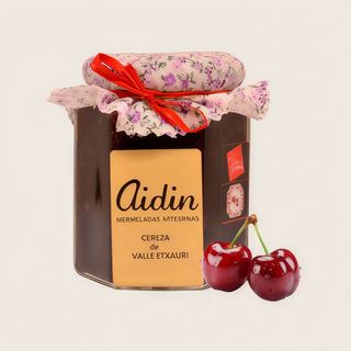 Mermelada de Cerezas del valle de Etxauri (200gr.)