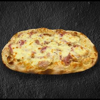Crostino prosciutto cotto e mozzarella