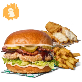 BARNEY CHICKEN ZESTAW POWIĘKSZONY