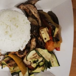 Riso con Listarelle di Verdure 