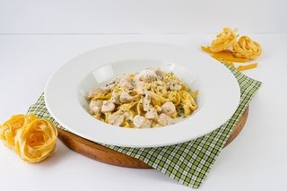Фетучини Альфредо