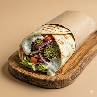 Piadina falafe