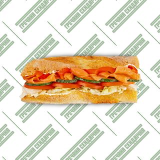 Сендвіч із лососем та мусом Кімчі (365г)