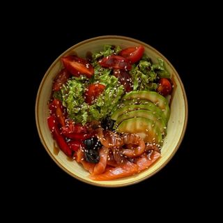 БОУЛ ЗІ СЛАБОСОЛЕНИМ ЛОСОСЕМ, 320 г