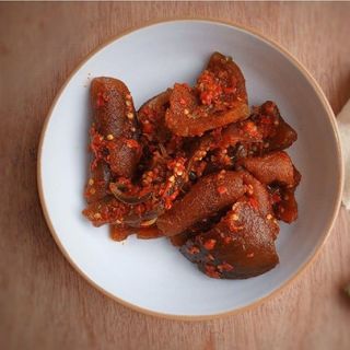 Peppered Ponmo