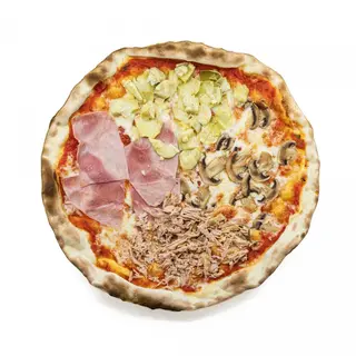 Pizza Piccolina Quatro stagioni (28 Cm.)
