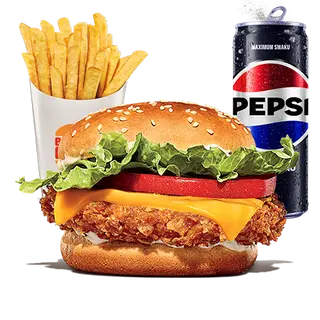 Cheese Crispy Chicken Zestaw
