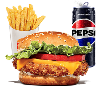 Cheese Crispy Chicken Zestaw