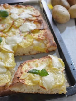Patate e mozzarella 1/4 teglia