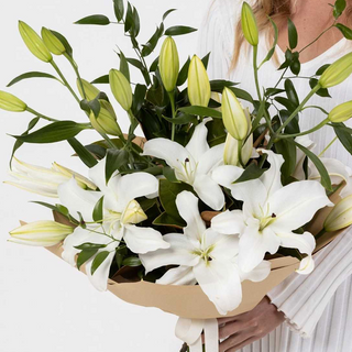 თეთრი ლილია 5 ტოტი