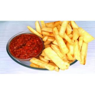 Fried Yam & Sauce