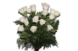 Ramo 18 Rosas Blancas