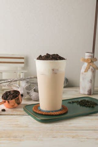 Bubble Te Rojo Con Leche Y Oreo