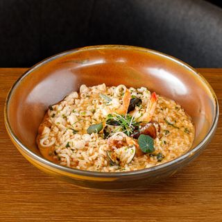 Risotto cu fructe de mare