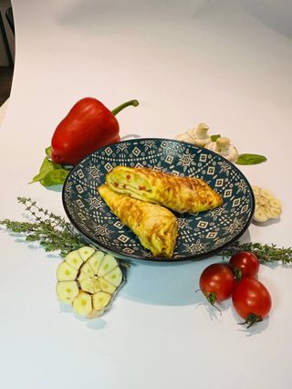 
Омлет з овочами та сиром (280г)