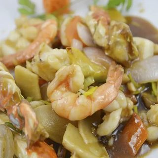 Mariscos Variados Salteado