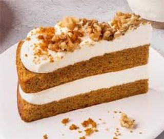 Tarta carrot cake (porción)