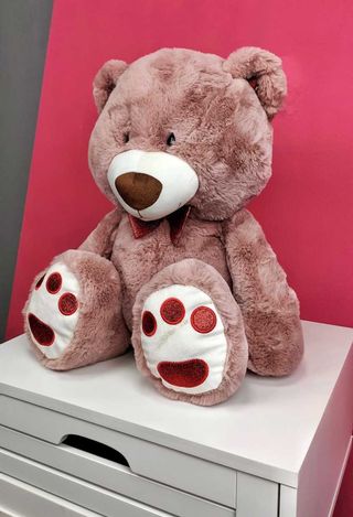 Urs “Tișca” 56 cm (roz)