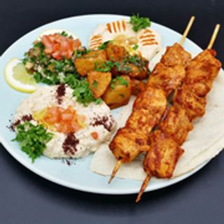 Plat Brochette De Poulet