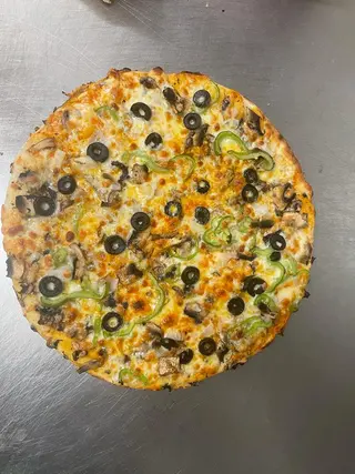 Pizza Vegetal Mediana (28 cm)