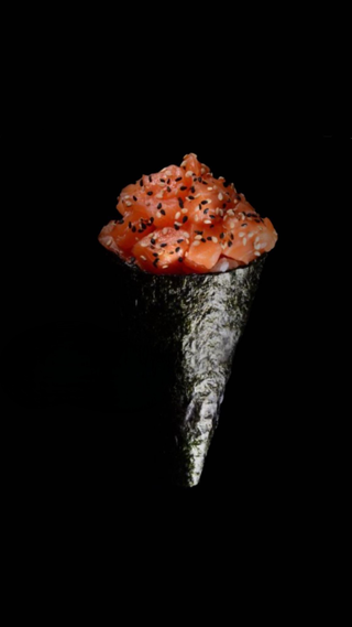 T15. Temaki de Salmão