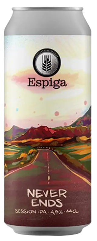 Never Ends Espiga Lata 44 cl.