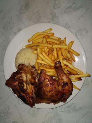 Menu Meio de Frango Churrasco