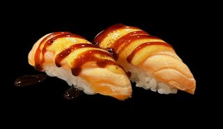 134A.NIGIRI SAKE FLAMBE