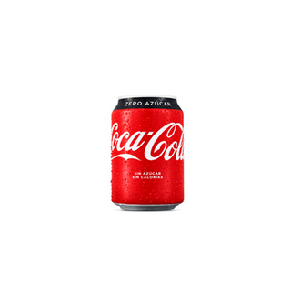 Coca cola zero lata
