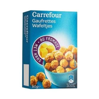 Carrefour ყველის ვაფლის წამახალისებელი ორცხობილა, 80გრ