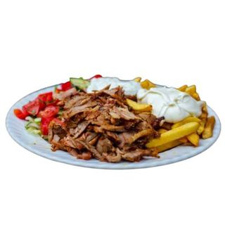Plato solo carne y salsas