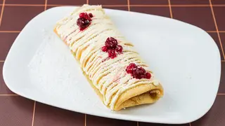 Bela čokolada malina